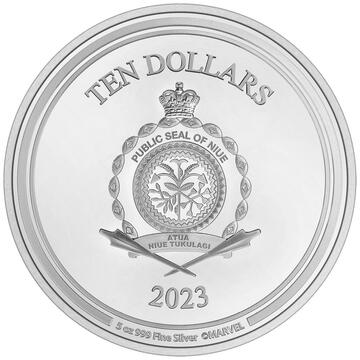 2023 10 Dollars – Charles III (Captain America’s Shield)