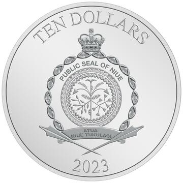 2023 10 Dollars – Charles III (Mickey and Minnie)