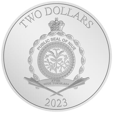 2023 2 Dollars – Charles III (The Joker)