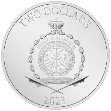 2023 2 Dollars – Charles III (Power Rangers)