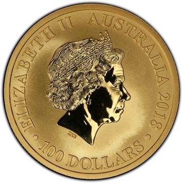 2018 100 Dollars – Elizabeth II (4th Portrait – Bird of Paradise)