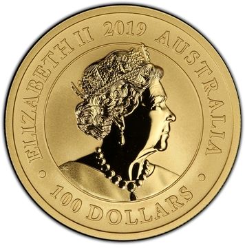 2019 100 Dollars – Elizabeth II (6th Portrait – Bird of Paradise)