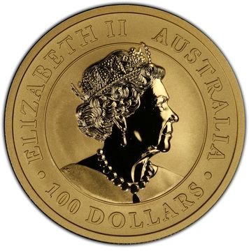 2019 100 Dollars – Elizabeth II (6th Portrait – Emu – Gold Bullion Coin)