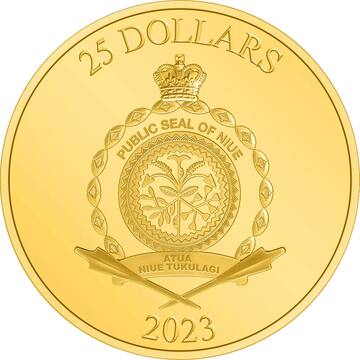 2023 25 Dollars – Charles III (Superman)