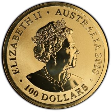 2020 100 Dollars – Elizabeth II (6th Portrait – Sumatran Tiger – Gold Bullion Coin)