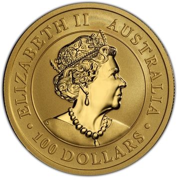 2021 100 Dollars – Elizabeth II (6th Portrait – Emu – Gold Bullion Coin)