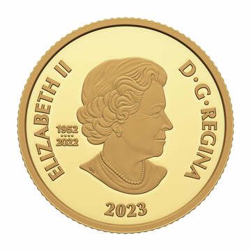 2023 10 Dollars (In the name of Elizabeth II; Charles III’s Royal Cypher)