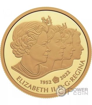 2022 200 Dollars – Elizabeth II, Tribute obverse (Elizabeth II’s Royal Cypher)