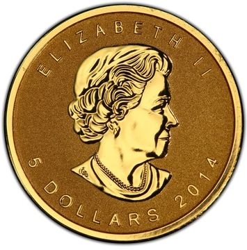 2014 5 Dollars – Elizabeth II (Fractional)