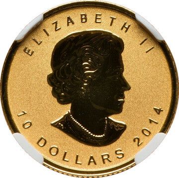 2014 10 Dollars – Elizabeth II (Fractional)