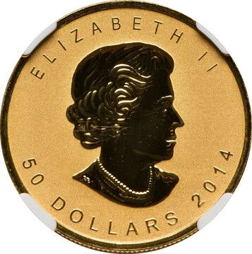 2014 50 Dollars – Elizabeth II (Fractional)
