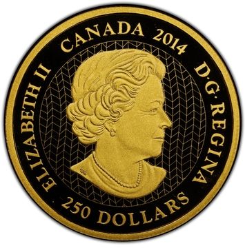 2014 250 Dollars – Elizabeth II (Canada Through the Eyes of Tim Barnard)