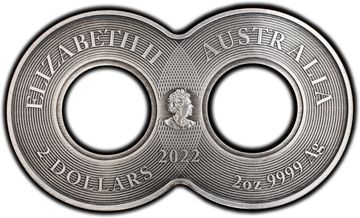 2 Dollars – Elizabeth II (6th Portrait – Snake)