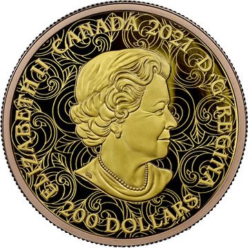 2021 200 Dollars – Elizabeth II (Treasure)