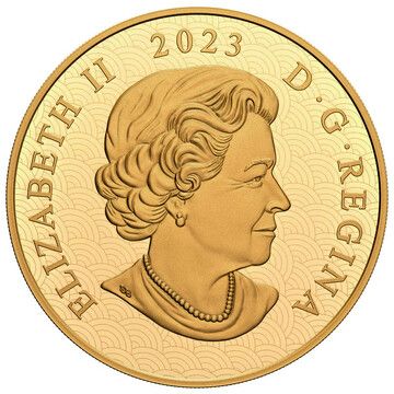 2023 2500 Dollars (In the name of Elizabeth II; Lunar Year of the Rabbit)