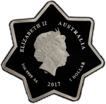 1 Dollar – Elizabeth II (4th Portrait – Season’s Greetings 2017)