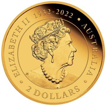 2023 2 Dollars – Elizabeth II (6th Portrait; In the name of – Mini-Roo – Gold Bullion Coin)