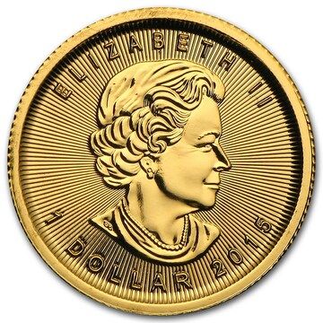 2015-2022 1 Dollar – Elizabeth II (4th Portrait; GML Bullion Coinage)