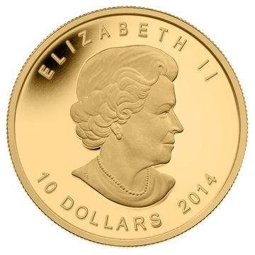 2014 10 Dollars – Elizabeth II (Arctic Fox)