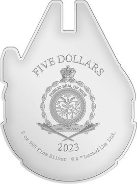 2023 5 Dollars – Charles III (Millennium Falcon)