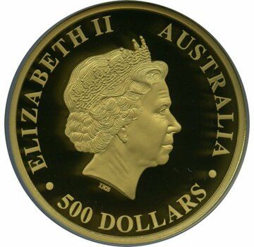 2015 500 Dollars – Elizabeth II (4th Portrait – Koala – Gold Bullion Coin)