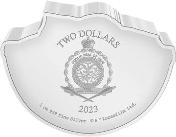 2023 2 Dollars – Charles III (Grogu in Pod)