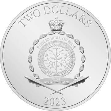 2023 2 Dollars – Charles III (Donald Duck)