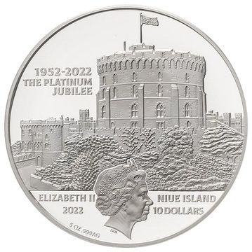 2022 10 Dollars – Elizabeth II (Platinum Jubilee)