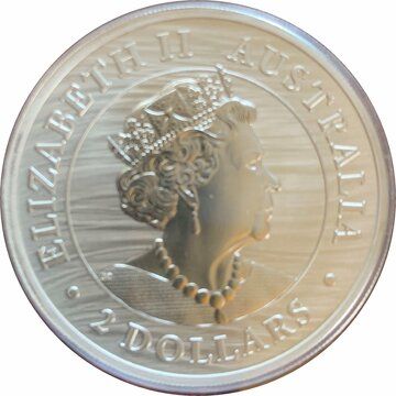 2 Dollars – Elizabeth II (6th Portrait – Australian Wildlife)