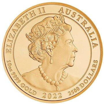 2022 2500 Dollars – Elizabeth II (6th Portrait – Jewelled Koi)
