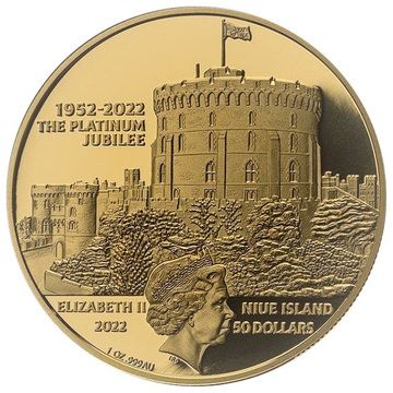 2022 50 Dollars – Elizabeth II (Platinum Jubilee)