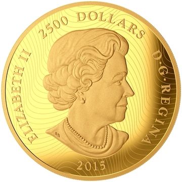 2015 2500 Dollars – Elizabeth II (Ensemble Cast)