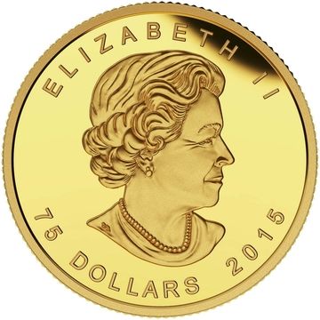 2015 75 Dollars – Elizabeth II (The Trophy)