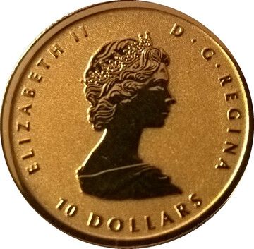 2019 10 Dollars – Elizabeth II (Fractional)