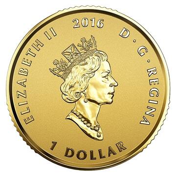 2016 1 Dollar – Elizabeth II (Fractional)