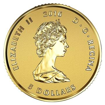 2016 5 Dollars – Elizabeth II (Fractional)