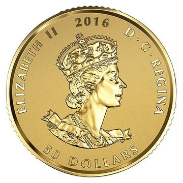 2016 50 Dollars – Elizabeth II (Fractional)