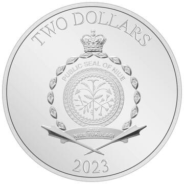 2023 2 Dollars – Charles III (Pluto)