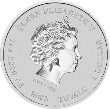 1 Dollar – Charles III (Casino Royale: Casino Chip)