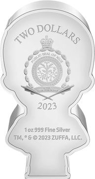 2023 2 Dollars – Charles III (Amanda Nunes)
