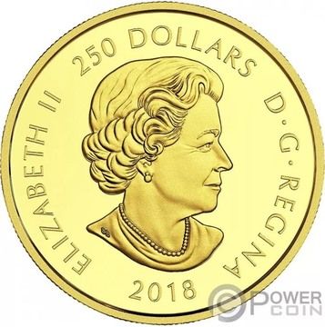 2018 250 Dollars – Elizabeth II (The Magnificent Maple)