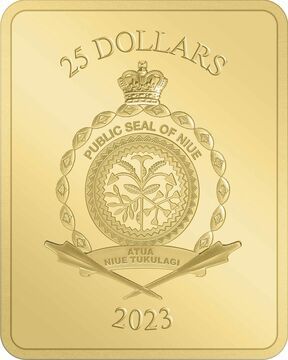 2023 25 Dollars – Charles III (Batman)