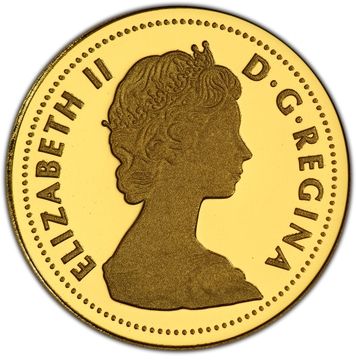 2020 1 Cent – Elizabeth II ⅒ Pure Gold Coi (Tribute to Alex Colville)