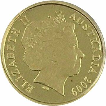 2009 5 Dollars – Elizabeth II (4th Portrait – Petey – Platypus; Gold Bullion Proof)