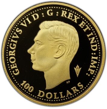 2020 100 Dollars (In the name of George VI; The Royal Canadian Air Force)