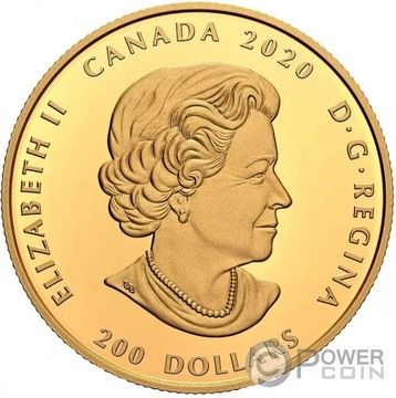 2020 200 Dollars – Elizabeth II (Forevermark Black Label Round)