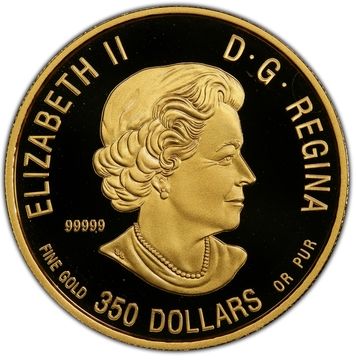 2020 350 Dollars – Elizabeth II (The Grizzly Bear)