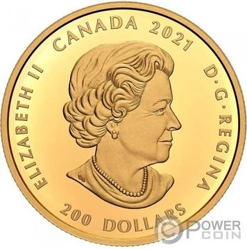 2021 200 Dollars – Elizabeth II (Ramming Bighorn Sheep)