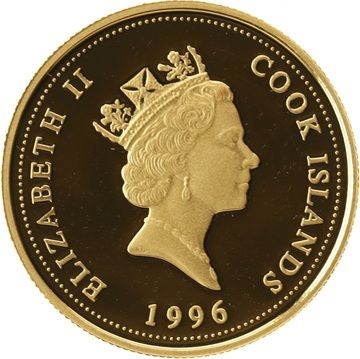 1996 100 Dollars – Elizabeth II (Year of the Mouse)