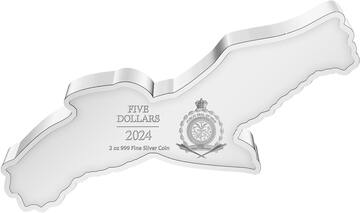 2024 5 Dollars – Charles III (Great white pelican)